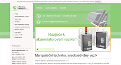Desktop Screenshot of moraviamanipul.cz